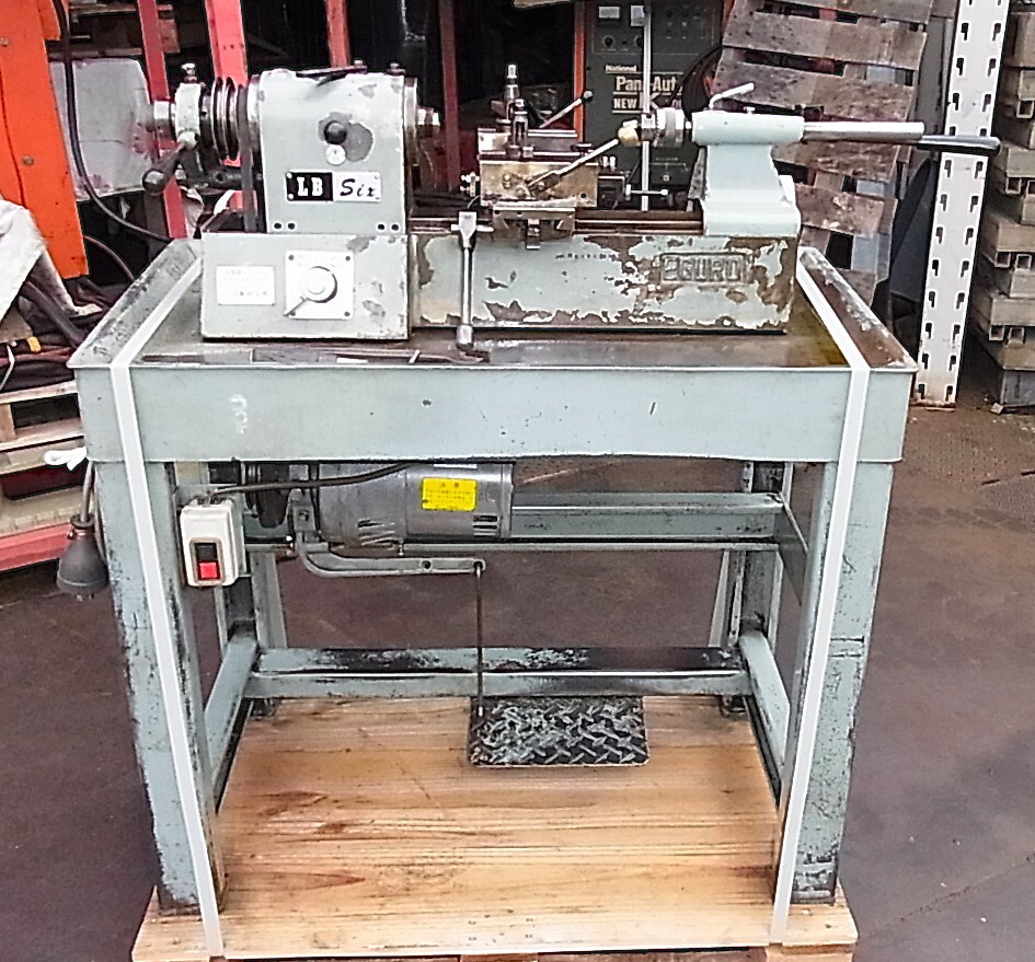 ま 江黒EGURO 精密卓上旋盤LB6 卓上旋盤 旋盤 AC200V 工作機械 小物金属加工・趣味・DIY お奨め品拍卖