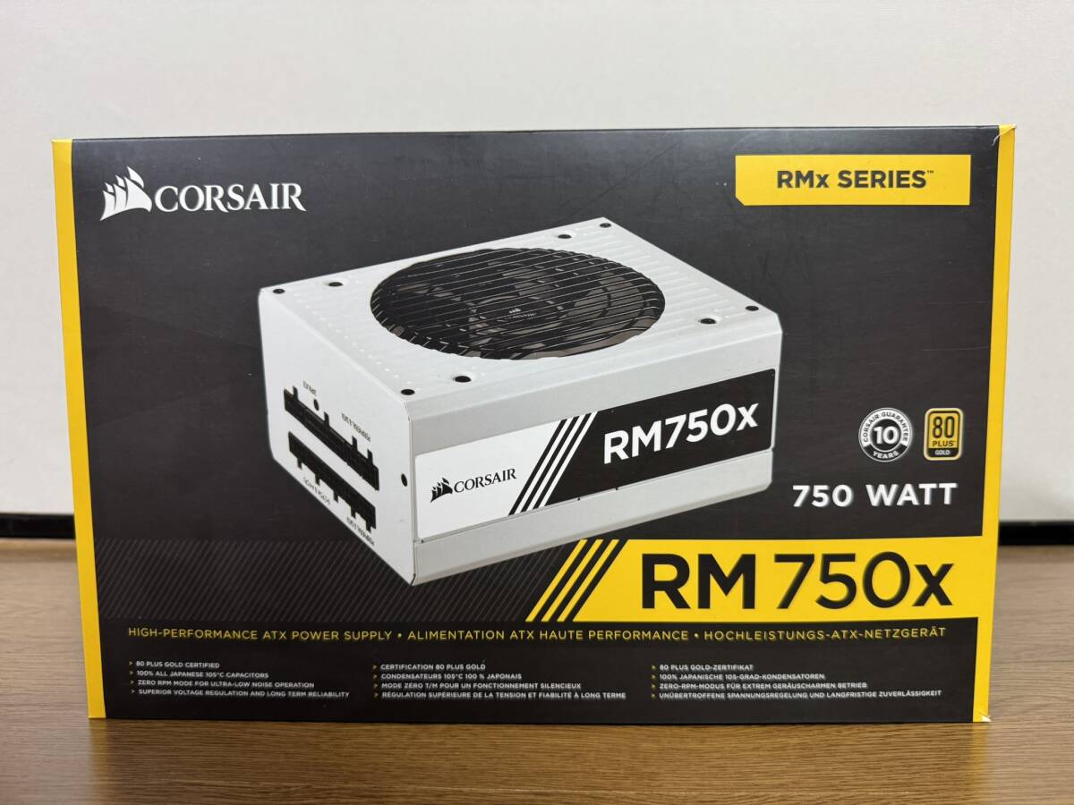 【動作確認済み】CORSAIR コルセア 電源ユニット RM750X CP-9020155-JP ホワイト 750W 80PLUS Gold 拍卖