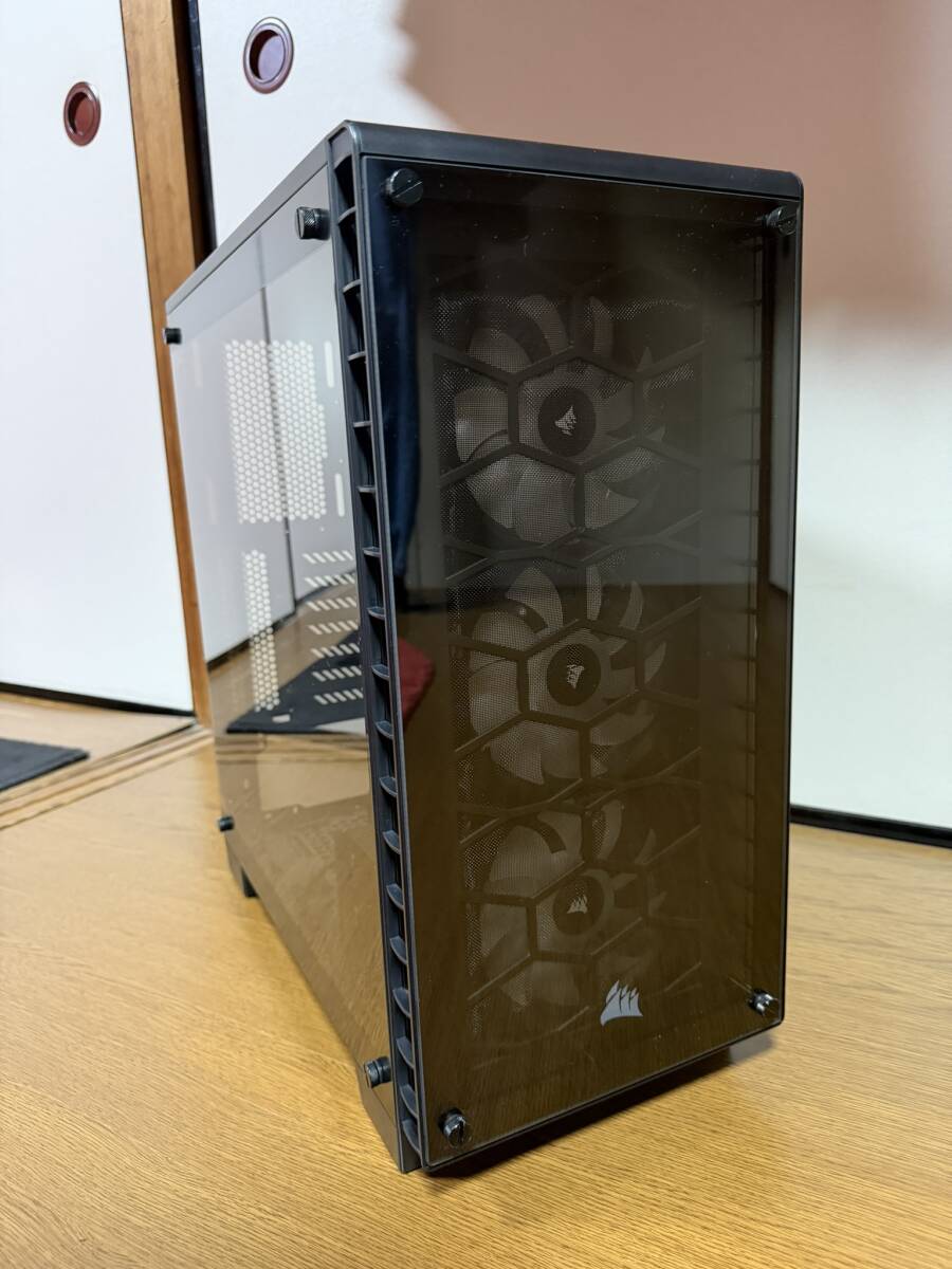 【動作確認済み】 CORSAIR Crystal 460X RGB コルセア PCケース ミドルタワー ATX microATX Mini-ITX CC-9011101-WW拍卖