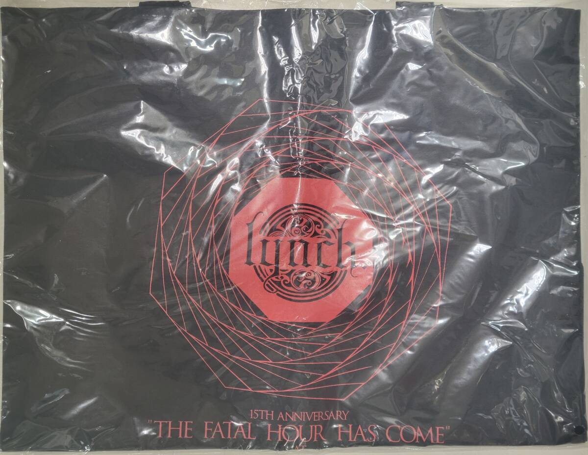 lynch. トートバッグ 15TH ANNIVERSARY "THE FATAL HOUR HAS COME" AT 日本武道館 2021.02.03 SHADOWS exclusive goods拍卖