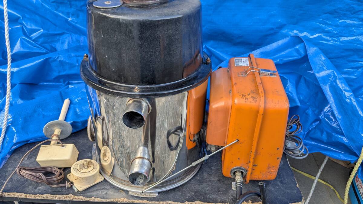 長府風呂釜 バーナー 取り外し品 動作品 欠品ありジャンク品扱い拍卖
