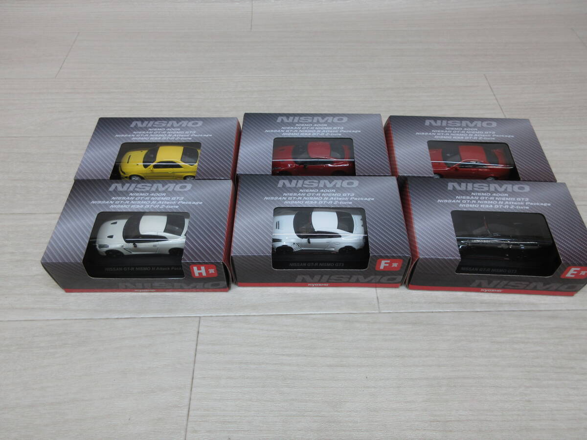 13/Э125★京商 ミニカーくじ GT-R NISMO ニスモ 1/64スケール★400R/C・D・E・F・G・H賞拍卖