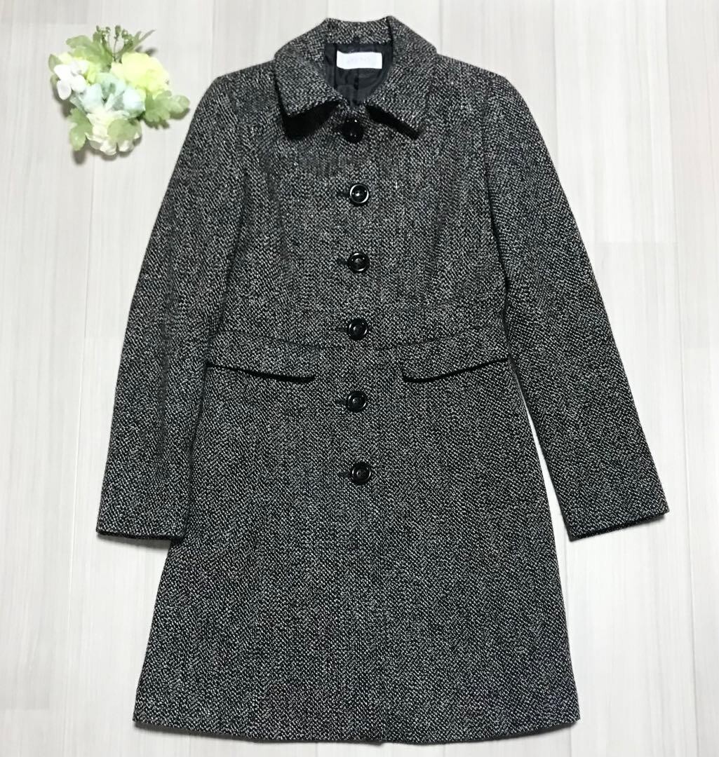 any sis レディース ロングコート サイズ2(M相当) バスト81〜85cm ヒップ86〜90cm 身長156〜164cm b0579拍卖