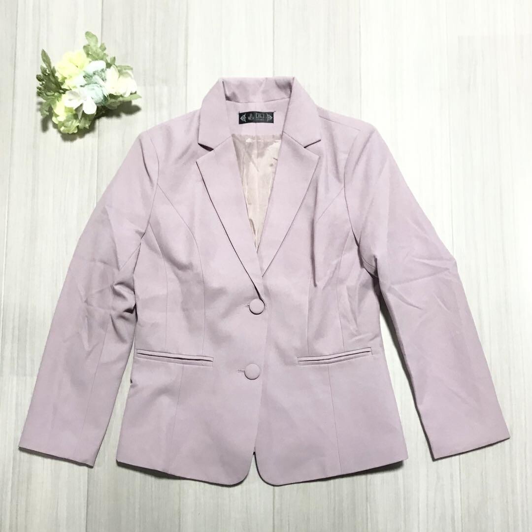 レディース テーラードジャケット フェイクポケット サイズXL b0530拍卖