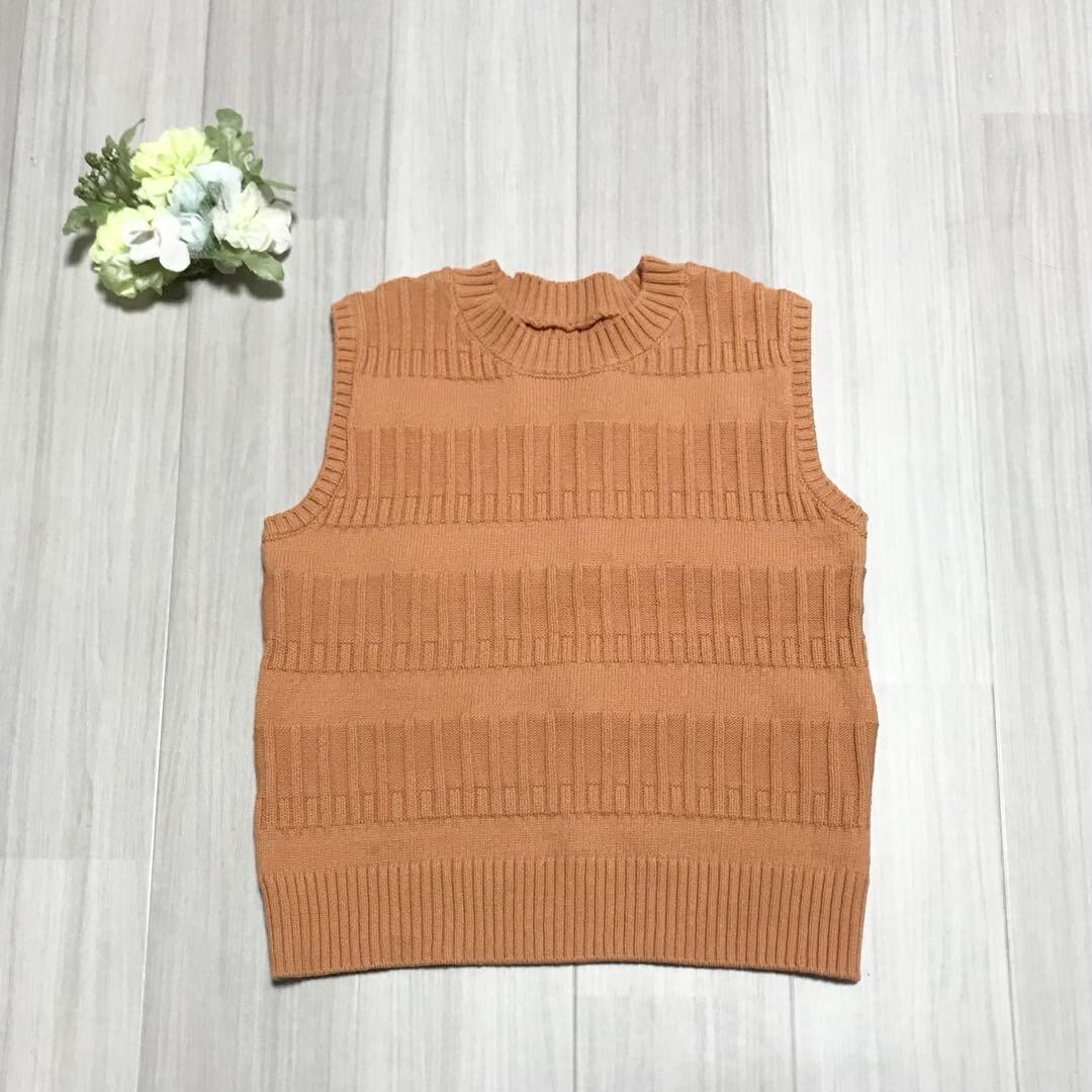 neuf cent neuf レディース ニットベスト サイズ40(L相当) b0546拍卖