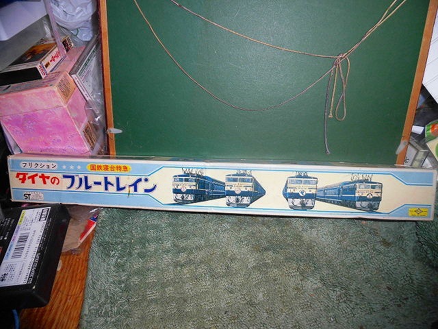 T20 未使用ブリキ ダイヤのブルートレイン 国鉄寝台特急 フリクション 約51cm 箱小痛みがあります 拍卖
