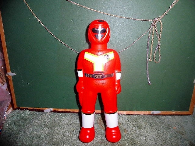 T20 シャンプー 高速戦隊ターボレンジャー 赤 サンスター 高さ約20cm拍卖