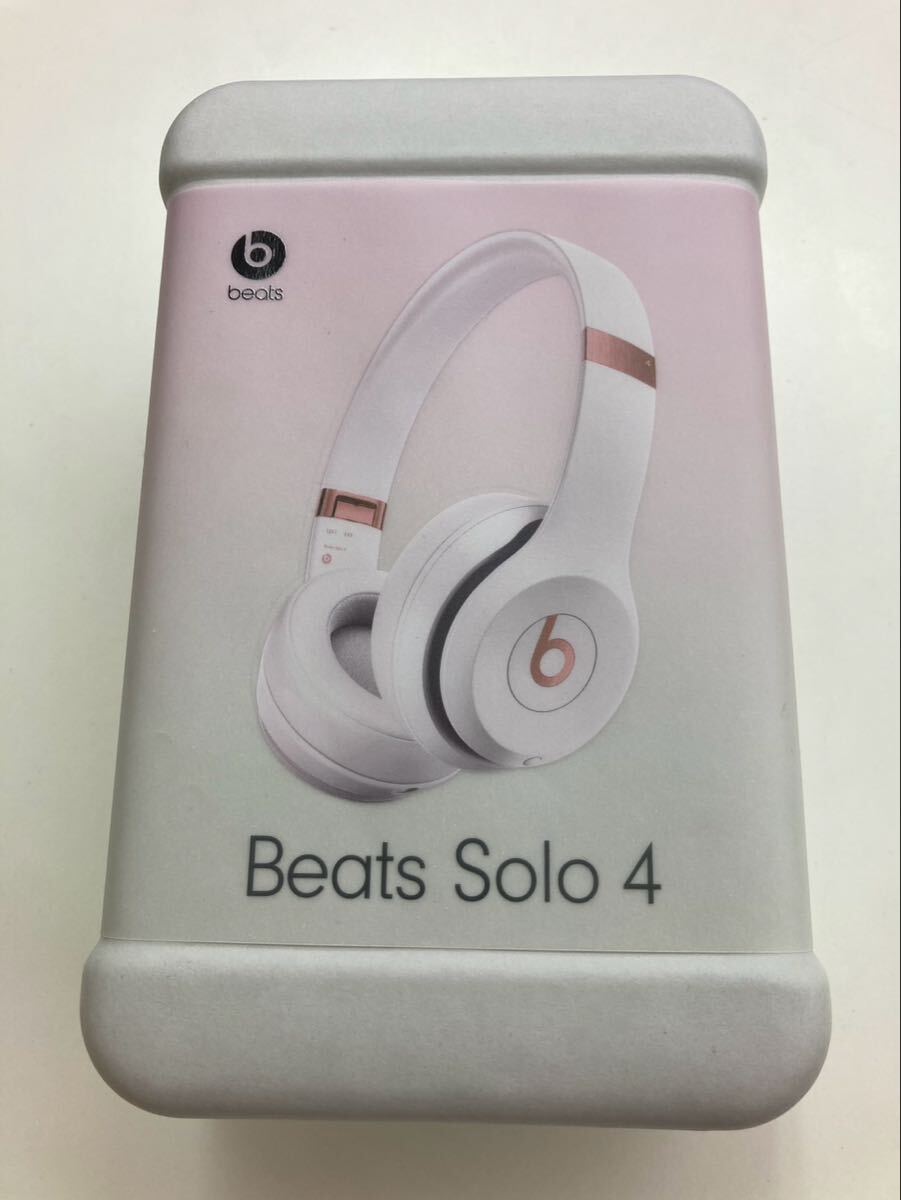 【天10E57】未開封 ワイヤレスヘッドホン Beats Solo4 クラウド ピンク ビーツソロ4 beats ビーツ ヘッドホン拍卖