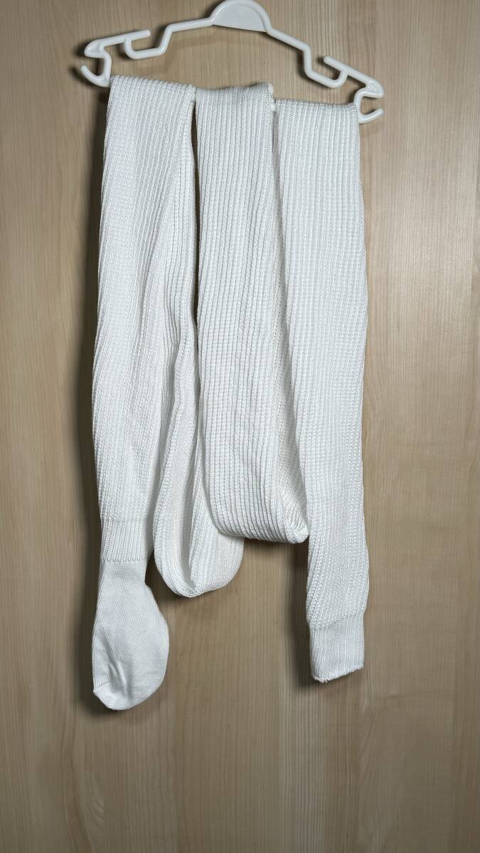 新品【360cm !】ルーズソックス 白 ホワイト 3m60cm コスプレ ボリューム感 ハロウィン 仮装 JK ギャル 制服 ブルマ 体操服拍卖