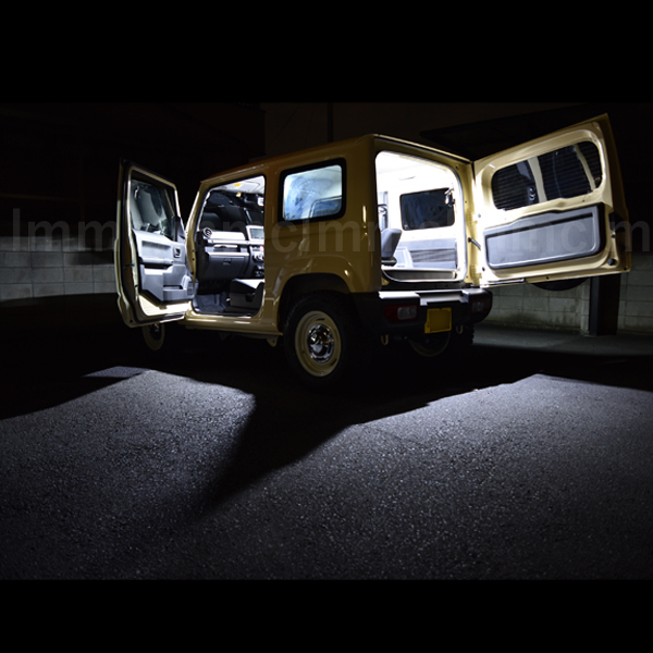 ジムニー JB64W ジムニーシエラ JB74W 車中泊 室内灯 LEDルームランプ 240連級 ホワイト拍卖