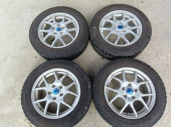 ★売切★ヴォクシー他★YOKOHAMA★ice GUARD iG60★205/60R16★スタッドレスタイヤ&アルミホイール★4本セット★(140拍卖