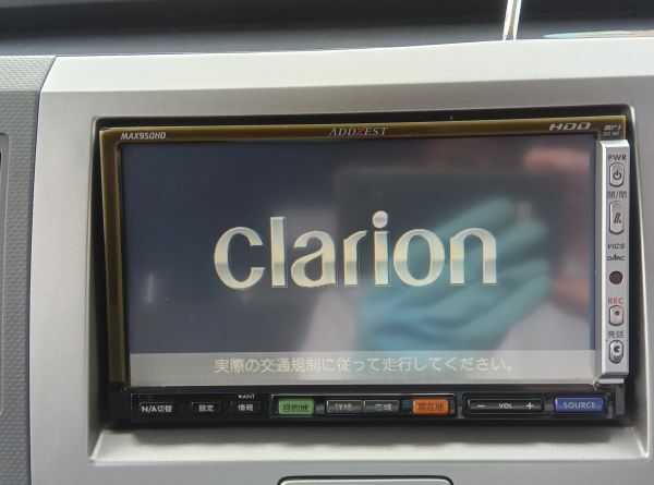 ★売切★clarion★ADDZEST★MAX950HD★HDDカーナビゲーション★拍卖