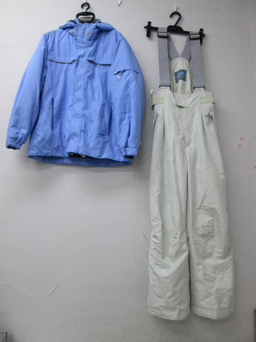 (95)♪CUTEPURE キュートピュア ウィンタースポーツ 上下セット スノボー スキー ウエア サイズ13 レディース 拍卖