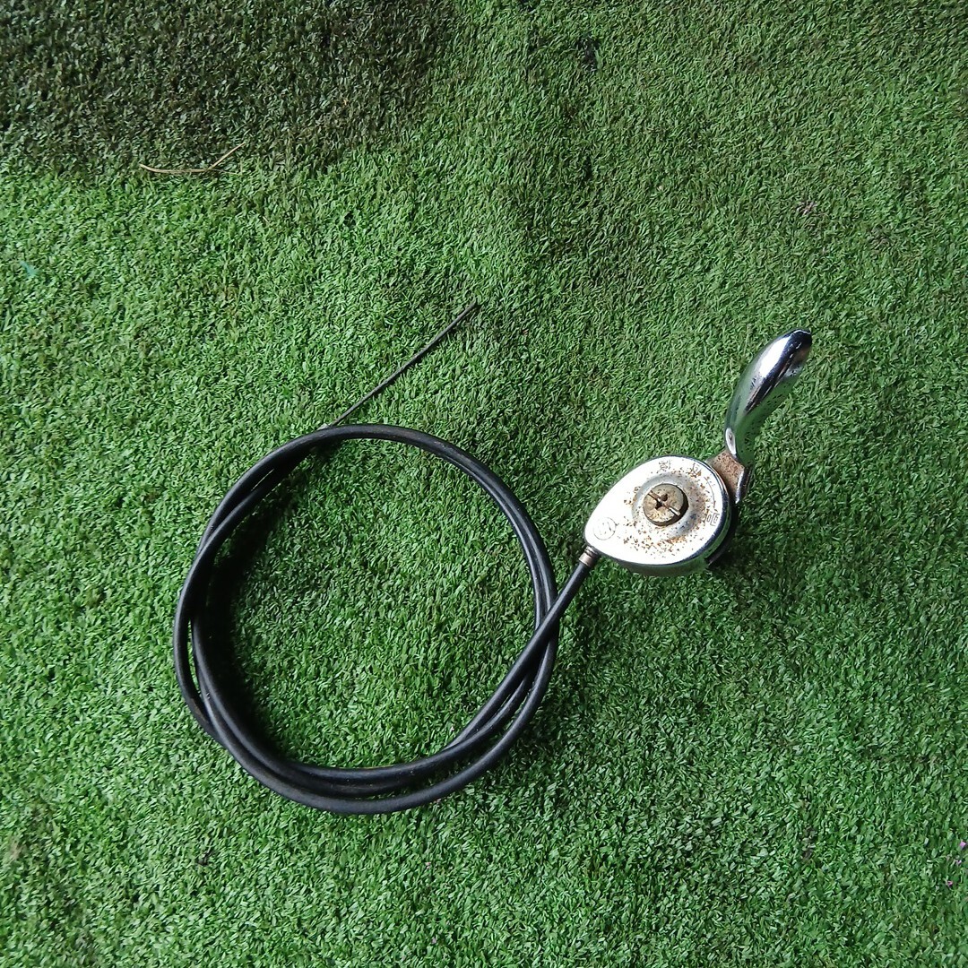 MITSUBISHI 耕運機 MMR 50 アクセル レバー ワイヤー 折れ無し 固着無し 金属製 倉庫内保管 管理機 ミツビシ 三菱拍卖