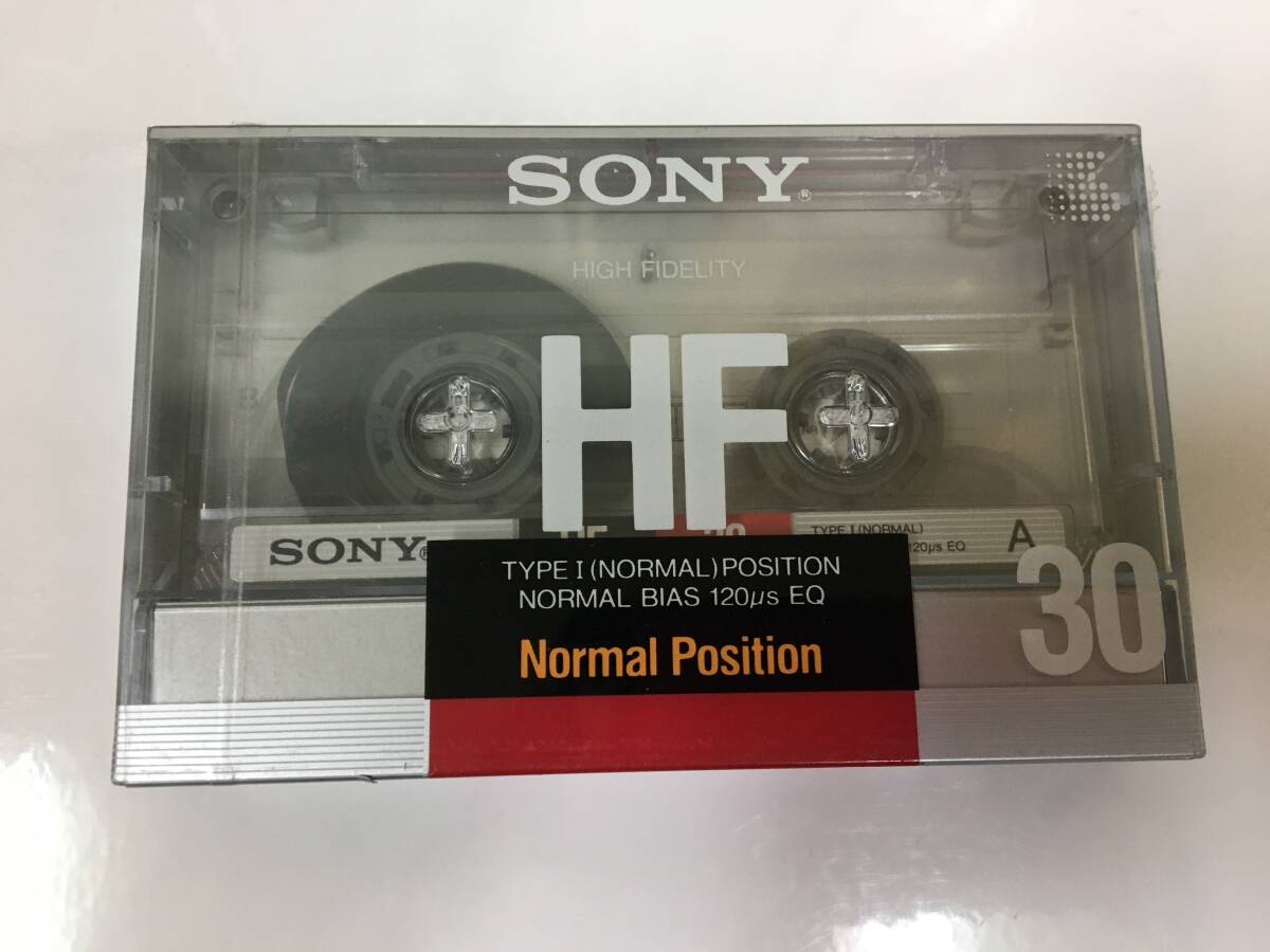 ★送料180円★ 万能ノーマルポジション「SONY カセットテープ ノーマルポジション HF30」往復30分(片面15分)(2ベッド下籠保管) 拍卖