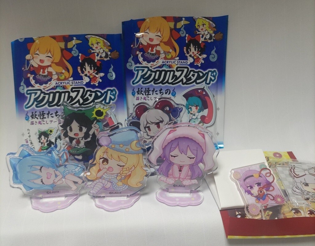東方project アクリルスタンド 7点セット ダイソー チルノ 饕餮尤魔 霊鳥路空 古明地さとり 鈴仙・優曇華院・イナバ 藤原妹紅 霧雨魔理沙拍卖