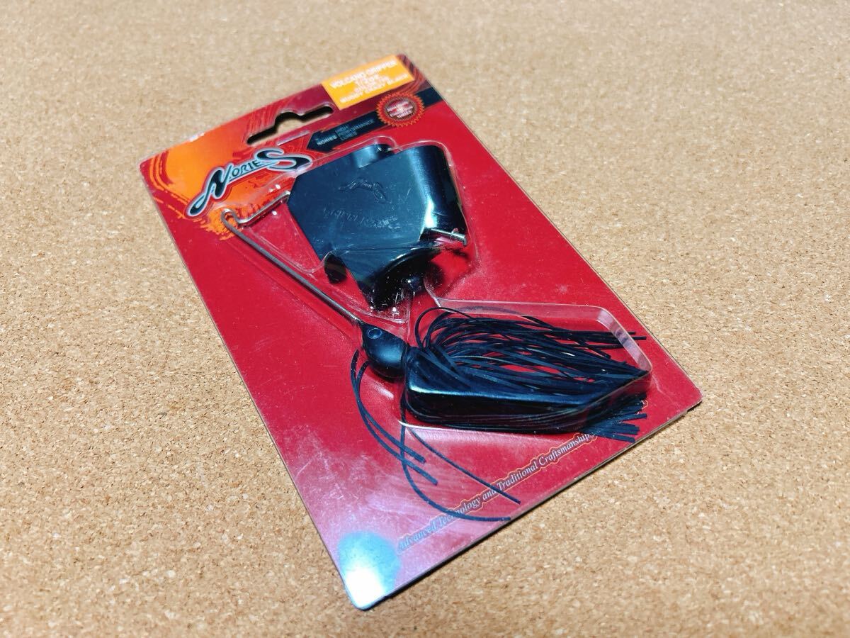 未開封新品★Nories ノリーズ ボルケーノグリッパー 1/2oz マディクレイジーブラック拍卖