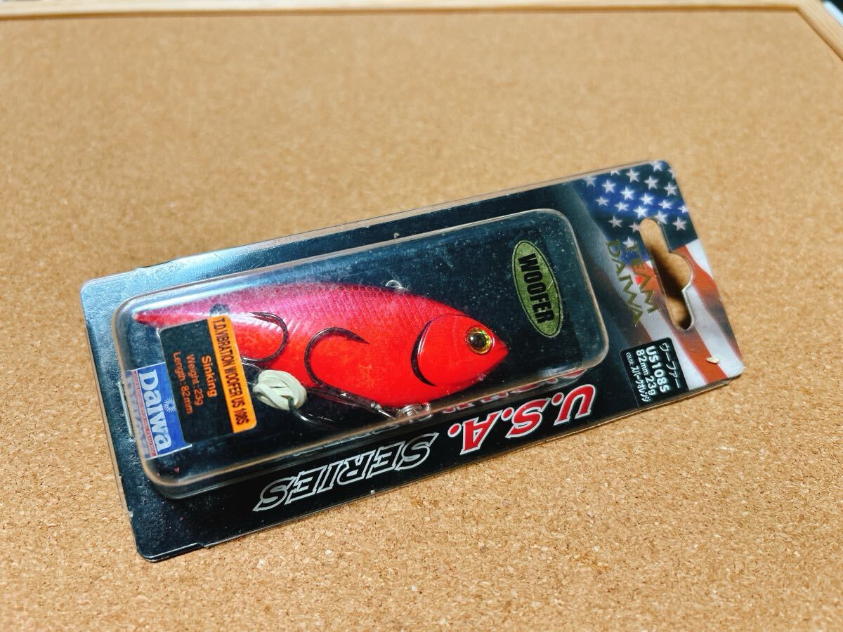 未開封新品★ダイワ T.D. バイブレーション ウーファー US 108S スパークオレンジ拍卖