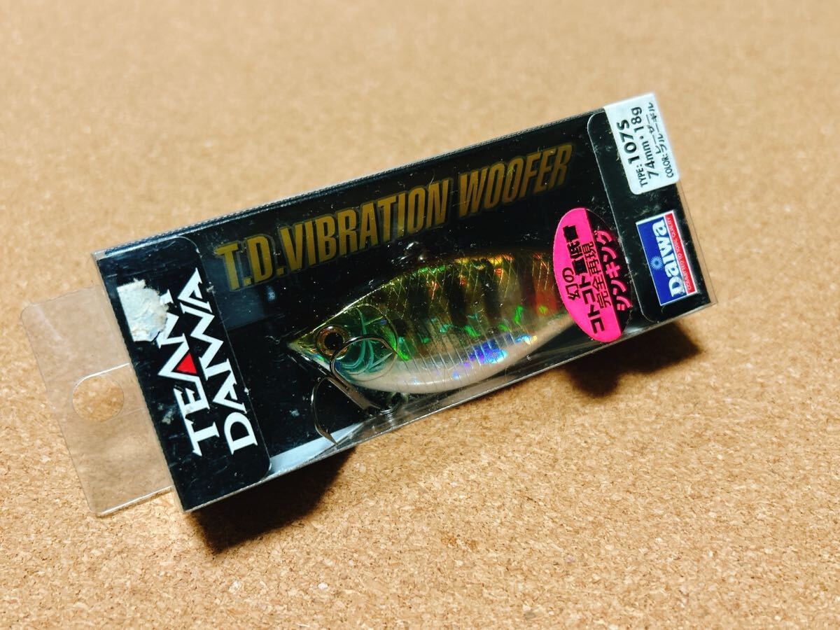 未開封新品★Daiwa TDバイブレーション 107S ウーハー レーザーブルーギル コトコトサウンド ダイワ拍卖