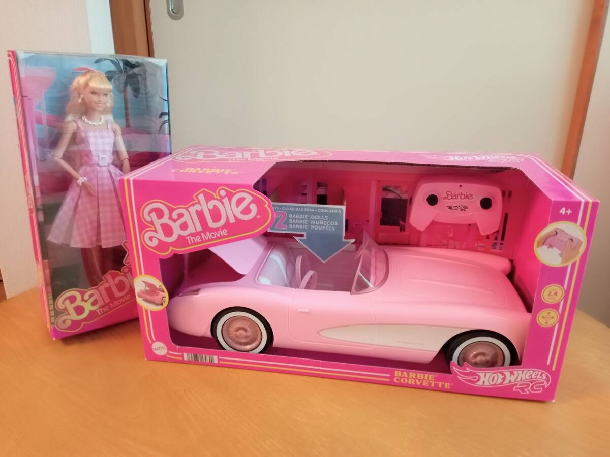 映画「Barbie バービー」公開時のバービー人形とラジコンカー拍卖