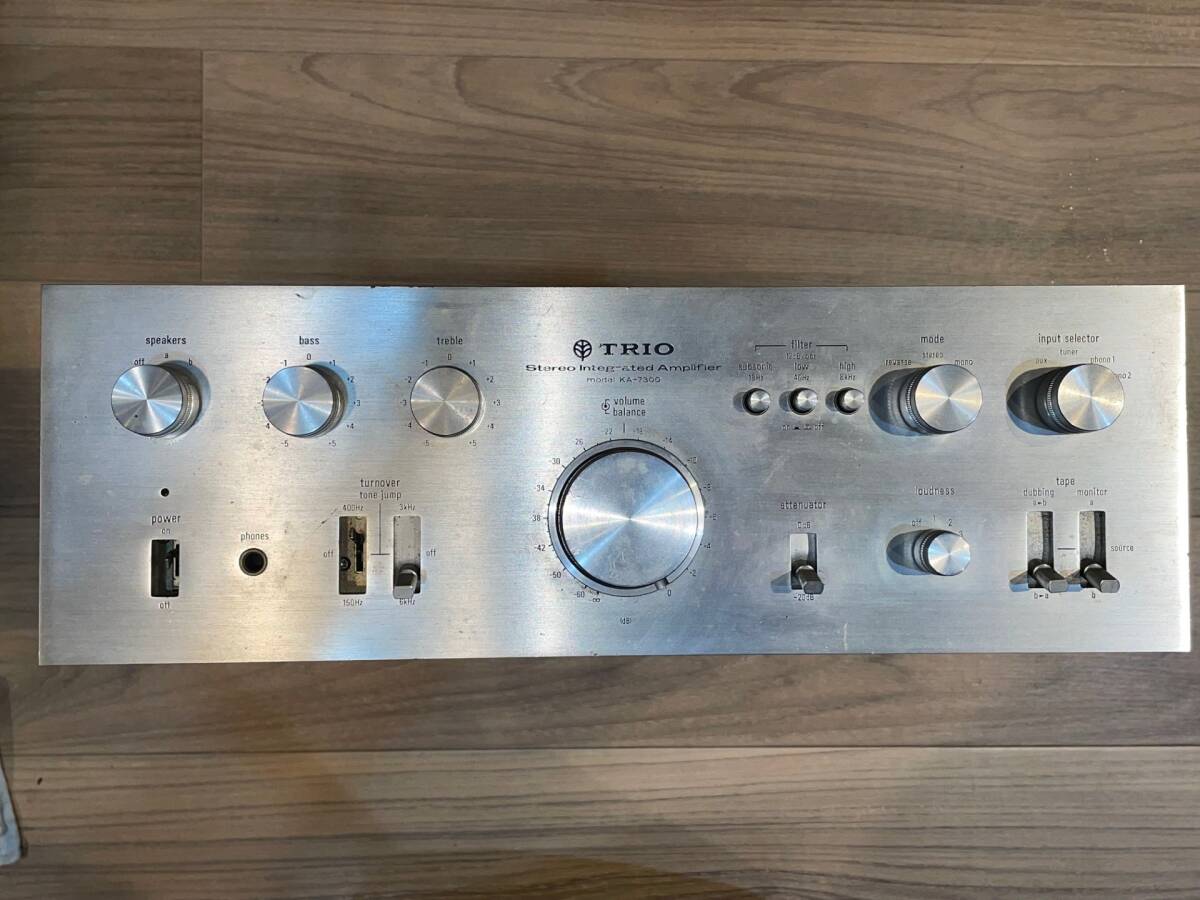 【ジャンク/部品取りに】TRIO トリオ/プリメインアンプ/KA-7300拍卖