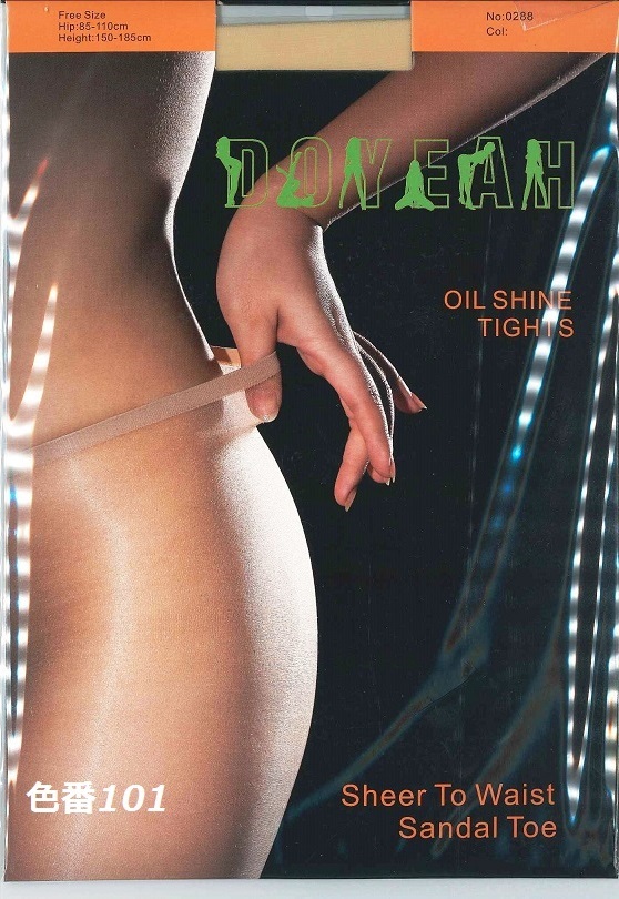 DOYEAH0288/10デニール/101ライトヌード 光沢グロスシアータイプ マチありローウェストタイプのオールスルーパンティストッキング 拍卖