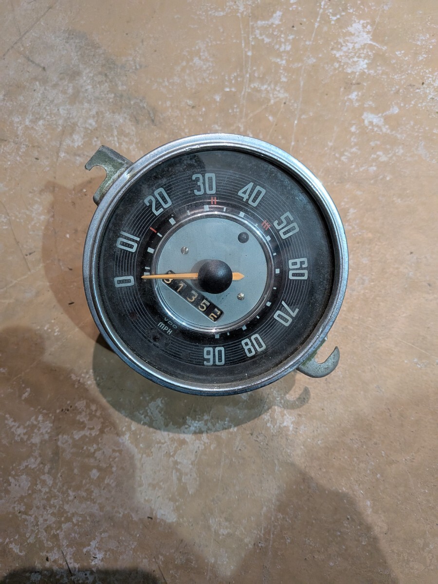旧車 空冷ビートルスピードメータ中古品 マイル表示拍卖