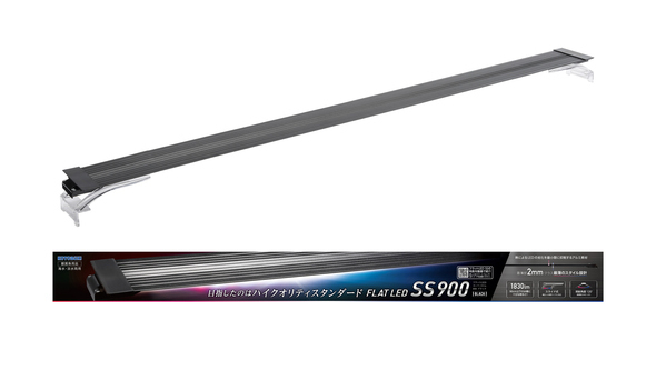 新品!激安!90㎝水槽用LEDライトKOTOBUKIフラットLED SS 900ブラック拍卖