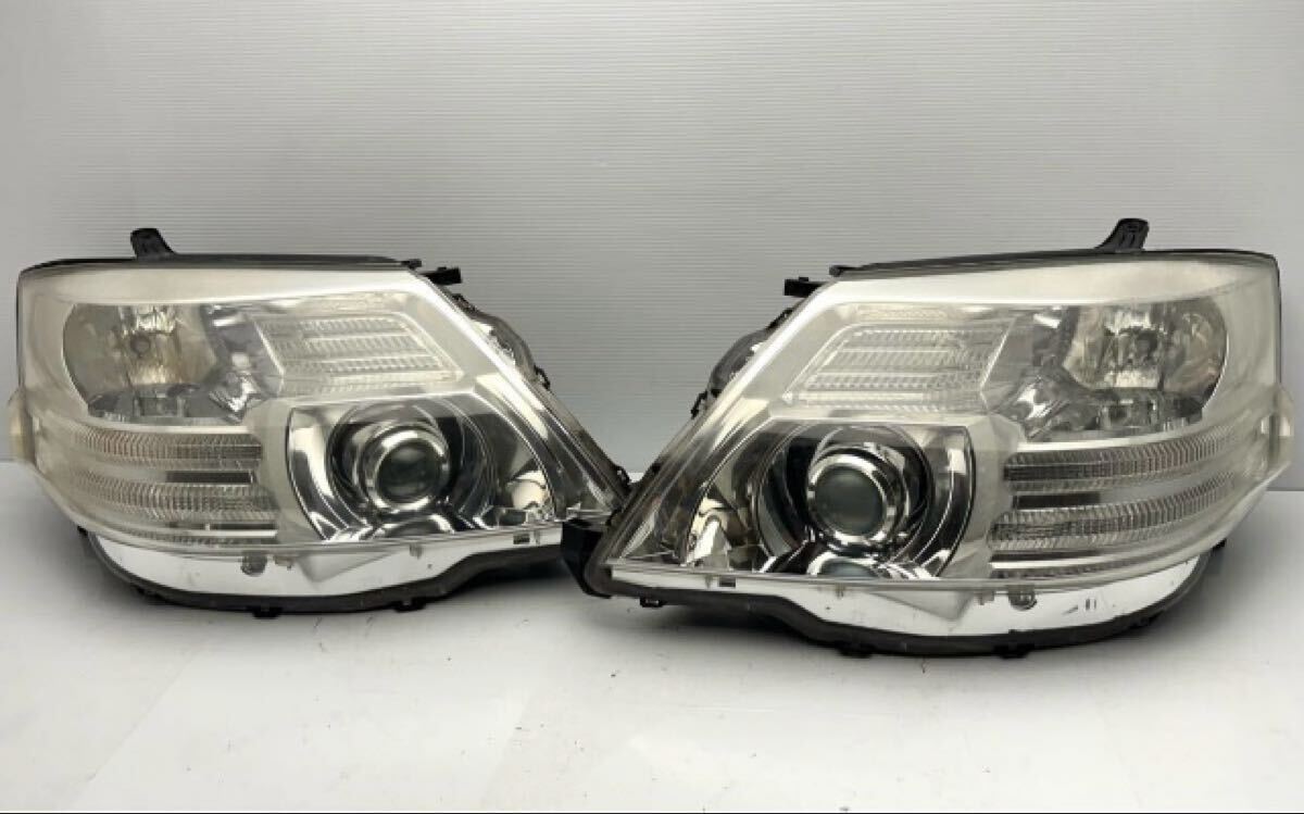 ★当日発送★希少★トヨタ 10系 アルファード 後期 ANH10W/MNH10W ヘッドライト 左右セット HID 刻印 6 ICHIKOH 58-16 HCHR-326 (C254)拍卖