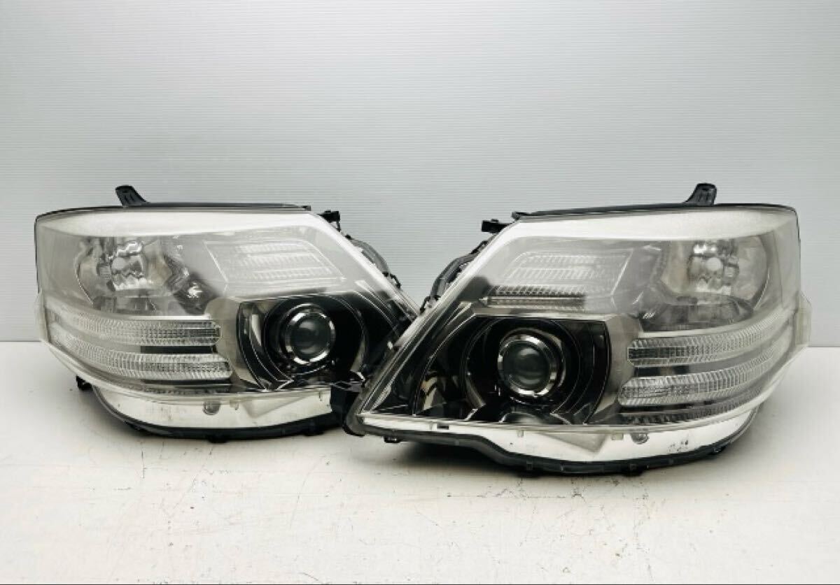 ★当日発送★割れ無 10系 アルファード 後期 ANH10W MNH10W 純正 HID ヘッドライト 左右セット AFS付 ICHIKOH 58-17 打刻 7 (Q198)拍卖