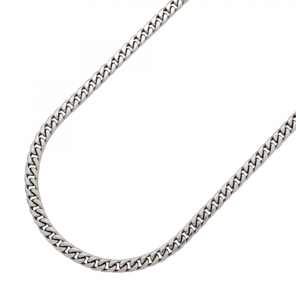 【5khi027】喜平 ネックレス Pt850 プラチナ 8面 シングル 50.4cm 50.8g キヘイ【中古】メンズ レディース ユニセックス拍卖