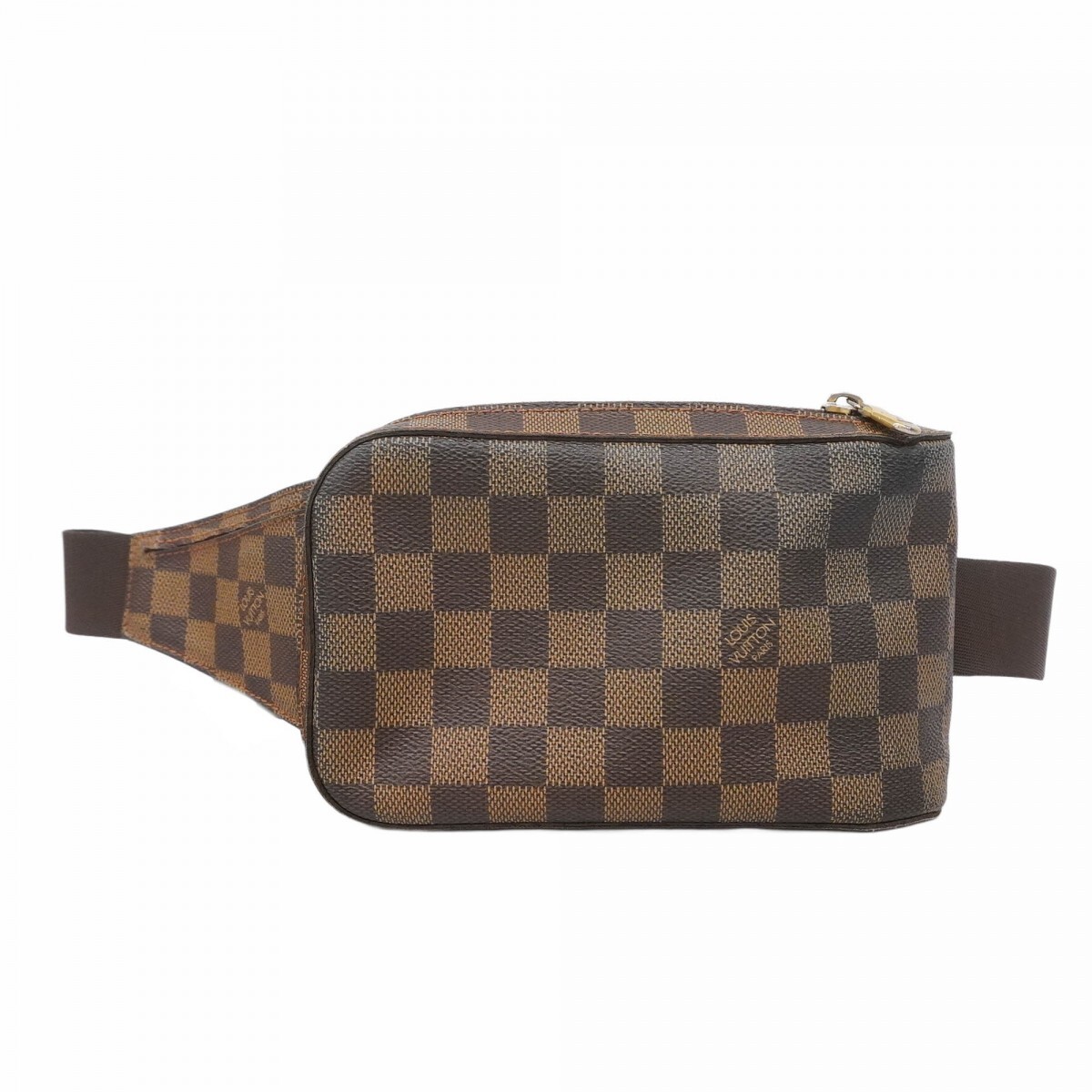 【5mc3581】ルイヴィトン ボディバッグ ダミエ ジェロニモス N51994 エベヌ【中古】メンズ レディース ユニセックス拍卖