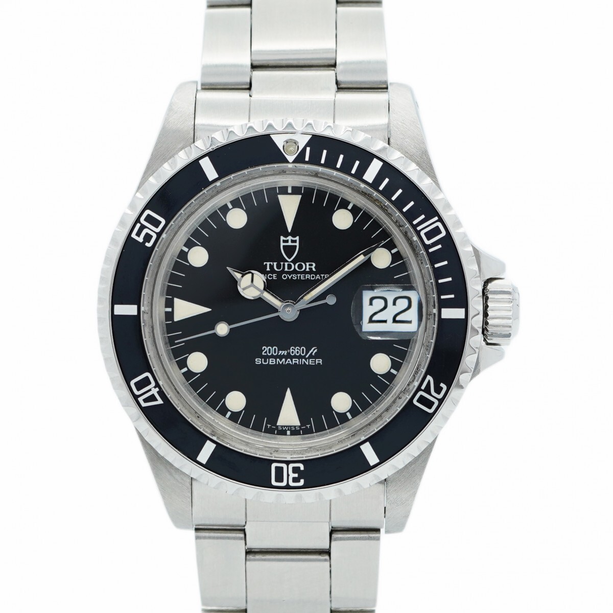 ★最終価格★SALE【5wwm0023】チュードル サブマリーナ 79090 黒文字盤【中古】腕時計 メンズ拍卖