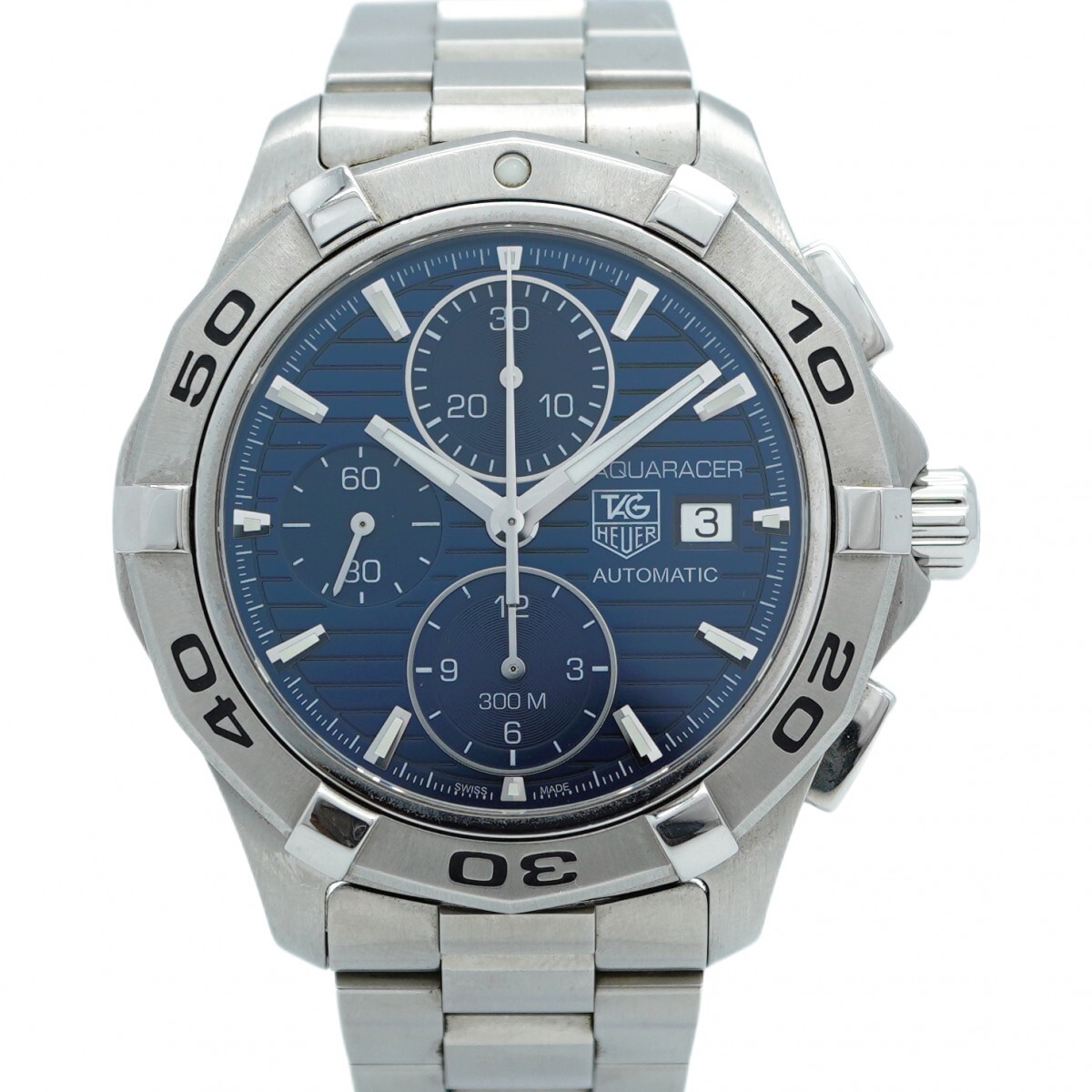 ★最終価格【5wwm0020】タグホイヤー アクアレーサー CAP2112 ネイビー文字盤【中古】腕時計 メンズ拍卖