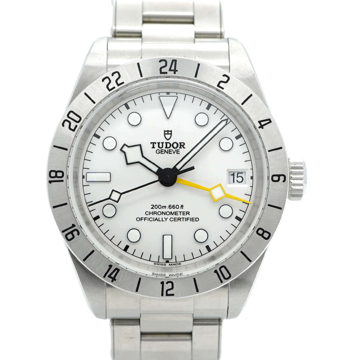 【5wwm0295】チュードル ブラックベイ 79470 シルバー文字盤【中古】腕時計 メンズ拍卖