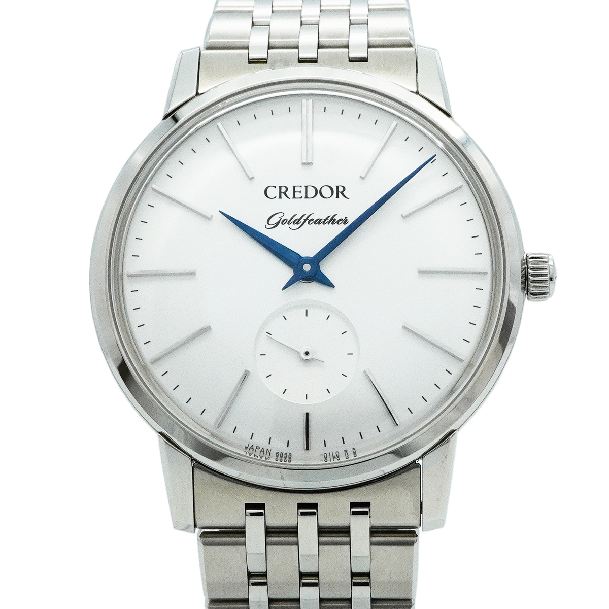 【5wwm0363】セイコー クレドール 6898-01A0/GCBE991 シルバー文字盤【中古】腕時計 メンズ拍卖