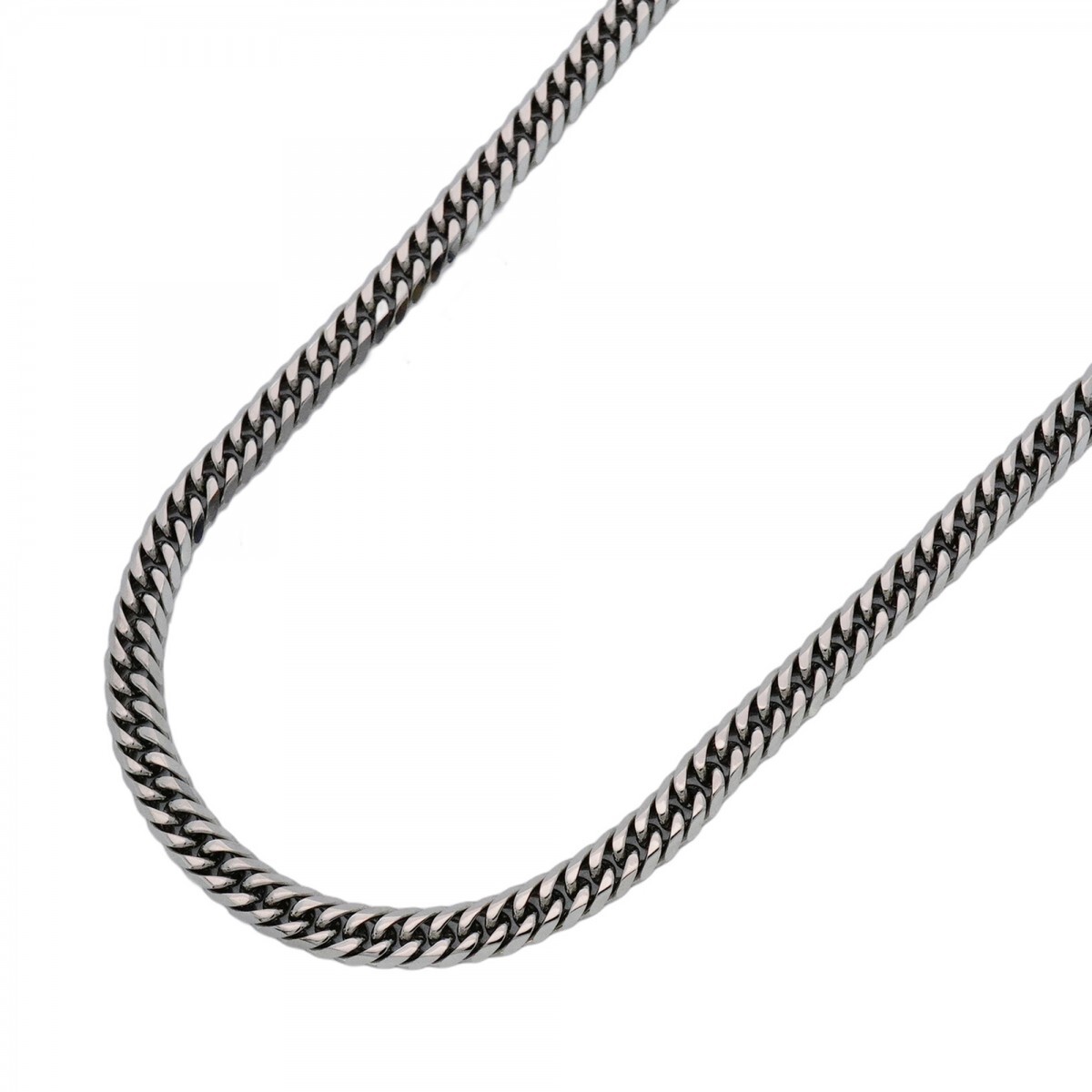 【5khm045】喜平 ネックレス Pt850 プラチナ 6面 ダブル 60.5cm 30.7g キヘイ【中古】メンズ レディース ユニセックス拍卖