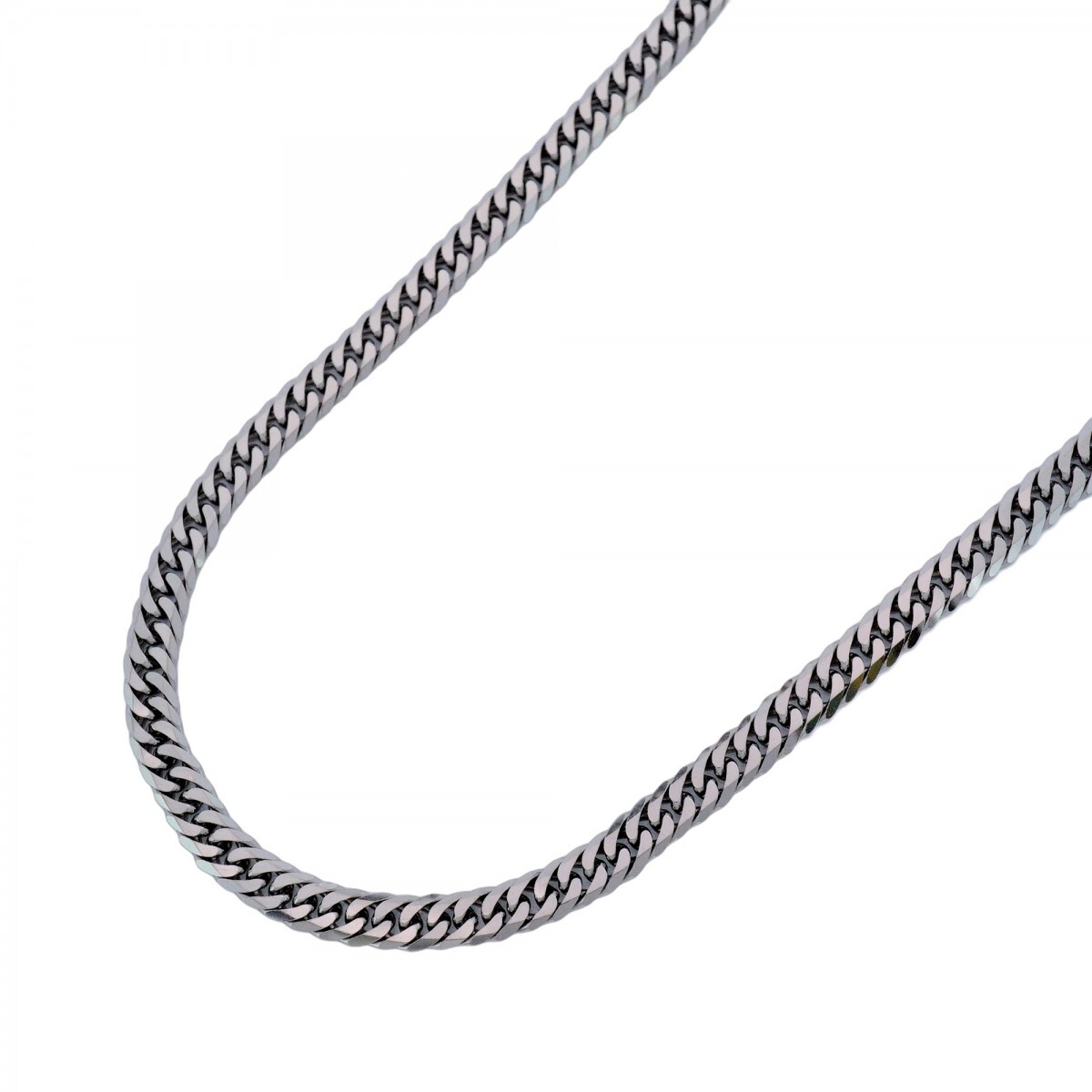 【5khm058】喜平 ネックレス Pt850 プラチナ 6面 ダブル 51.2cm 20.2g キヘイ【中古】メンズ レディース ユニセックス拍卖