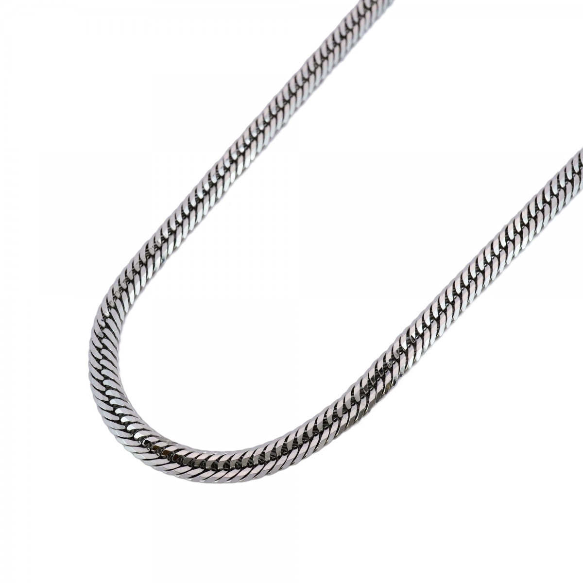 【5khm057】喜平 ネックレス Pt850 プラチナ トリプル 12面 51cm 30.4g キヘイ【中古】メンズ レディース ユニセックス拍卖