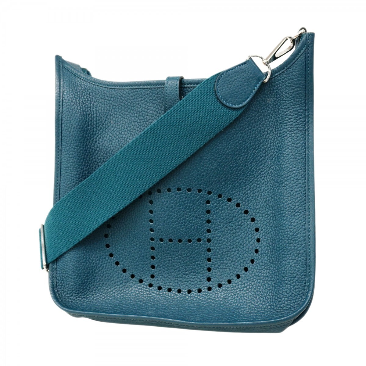 ★最終価格【5mb1033-h】エルメス ショルダーバッグ エヴリン3PM トリヨンクレマンス コルヴェール シルバー金具 T刻印【中古】レディース拍卖