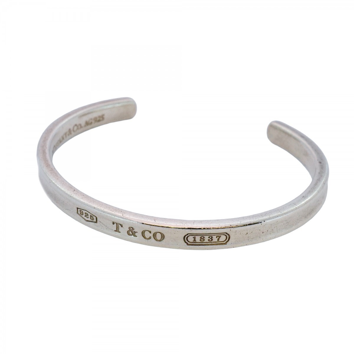 ★SALE【5jmb0208】ティファニー バングル ナロー シルバー925【中古】レディース拍卖