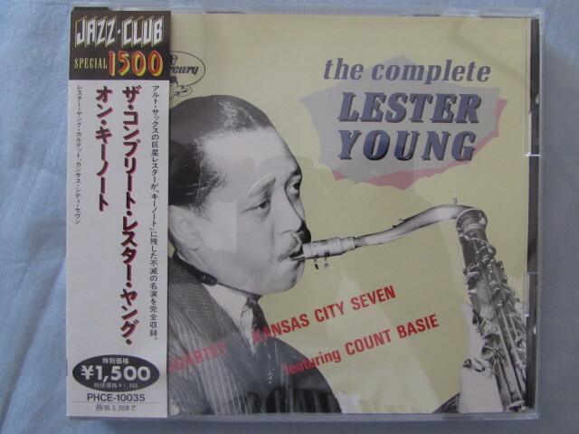 ジャズ帯付CD ザ・コンプリート・レスター・ヤング・オン・キーノート拍卖