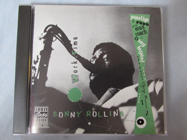 ジャズ輸入盤CD ソニー・ロリンズ / WORKTIME拍卖