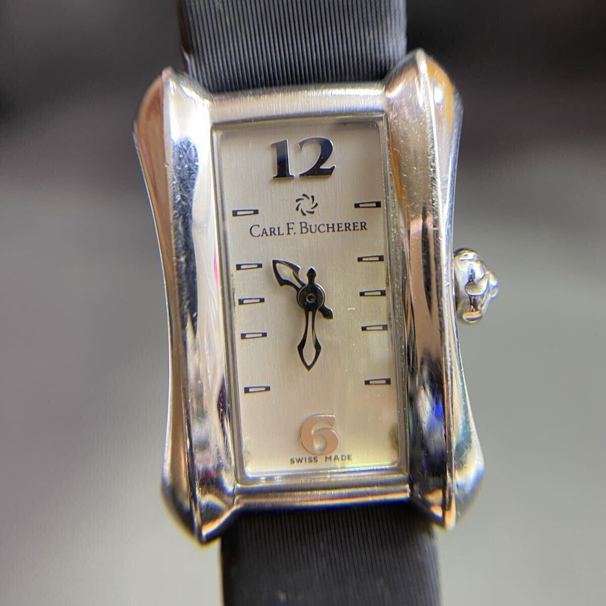 カール F.ブヘラ 腕時計 CARL F.BUCHERER 10703.08 アラクリア クォーツ レディース 美品 拍卖