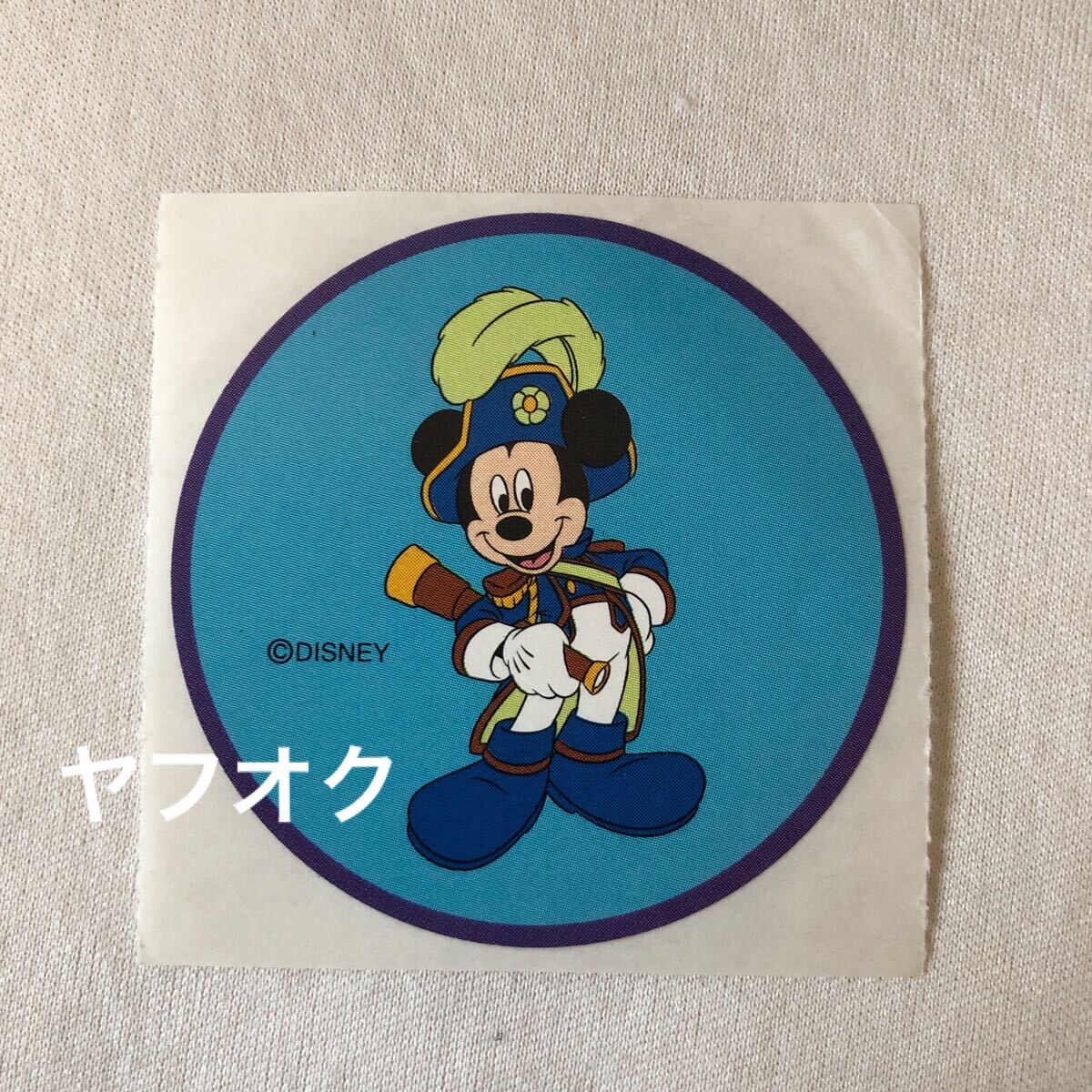 ステッカー/キャラクターシール グランドオープン 2001 来園記念/初期 ミッキーマウス TOKYO DisneySEA 東京ディズニーシー/新品/迷子拍卖