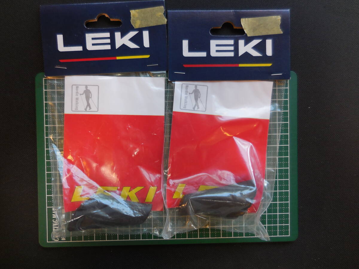 未使用品 【LEKI】 サイレント スパイク パッド 2個セット【1300111】 ポールアクセサリー トレッキングポール 送料¥230から 匿名配送拍卖