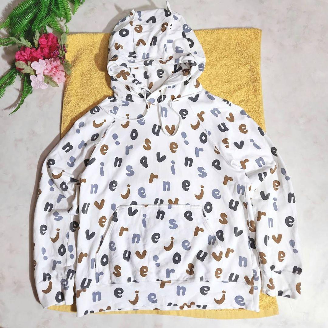 mercibeaucoup アルファベット総柄 プルオーバー パーカー Y2K 68376拍卖