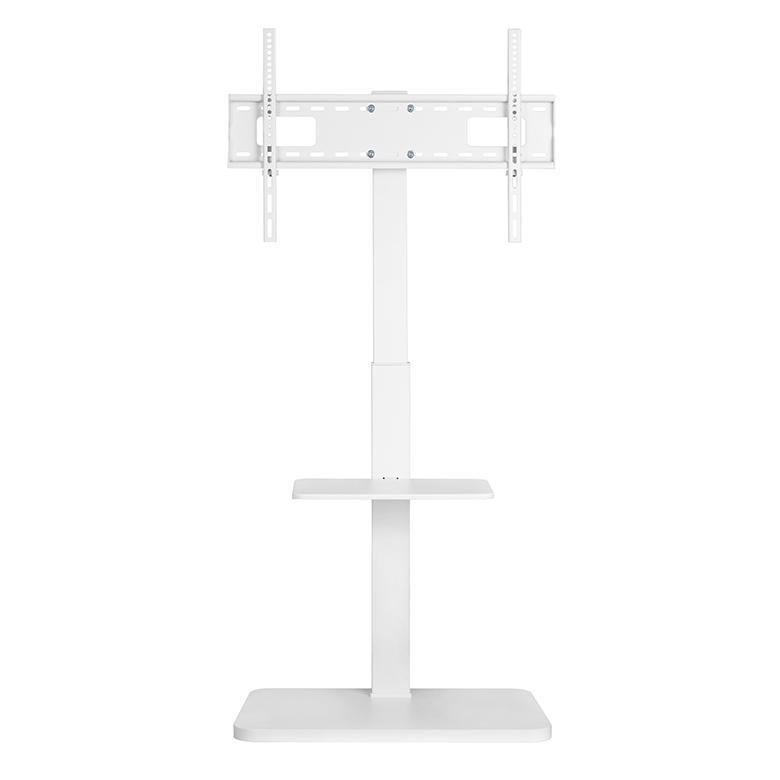 大型テレビ用テレビスタンド グリーンハウス GH-TVFB-WH/8386x1台(T) 37-75インチ対応 テレビ台/送料無料拍卖