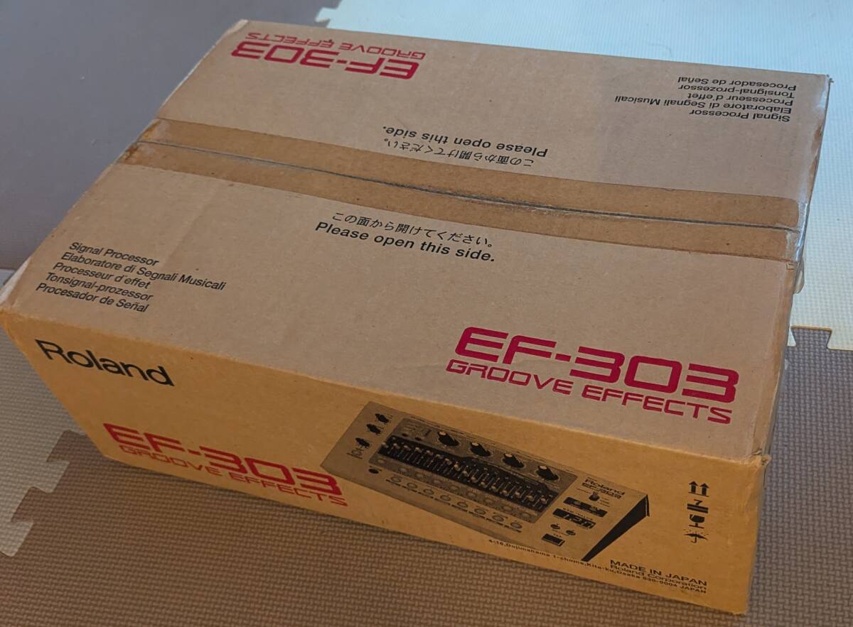 ROLAND EF-303 GROOVE EFFECTS 激レア 未開封新品(メーカー保証はなし) ダンスミュージック向けフィルター、シンセサイザー拍卖