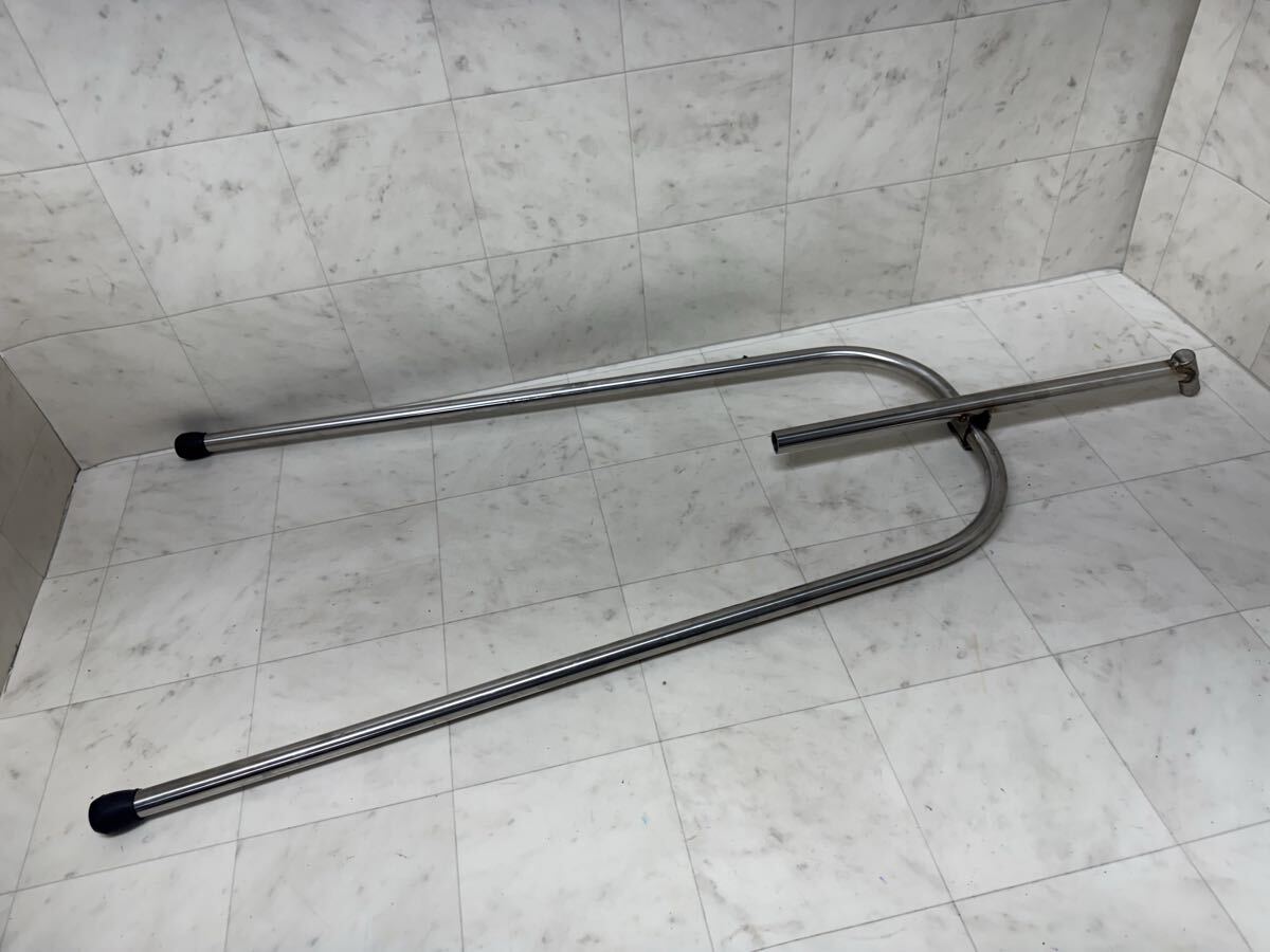 NS50Rで使用 バトルファクトリー フロントスタンド ステンレス製 HRC S50R NS50F AC08(検 NSR50 NS−1 NSF100 武川 キタコ拍卖